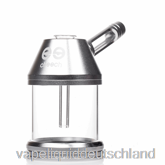 Cheech-Glas-Metall-Öldose, Bubbler, Silberne Vape-Flüssigkeit